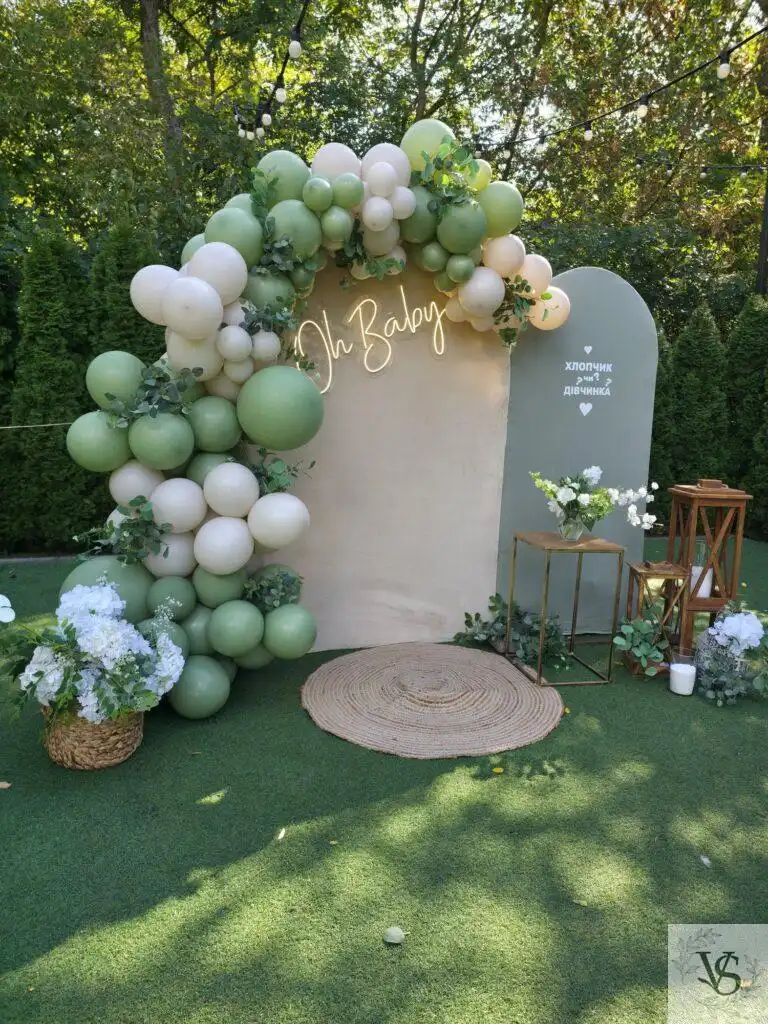 Фотозона «Oh Baby» з кульками